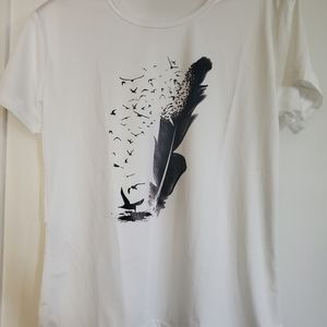 Birds of a Feather Tee- Size Small